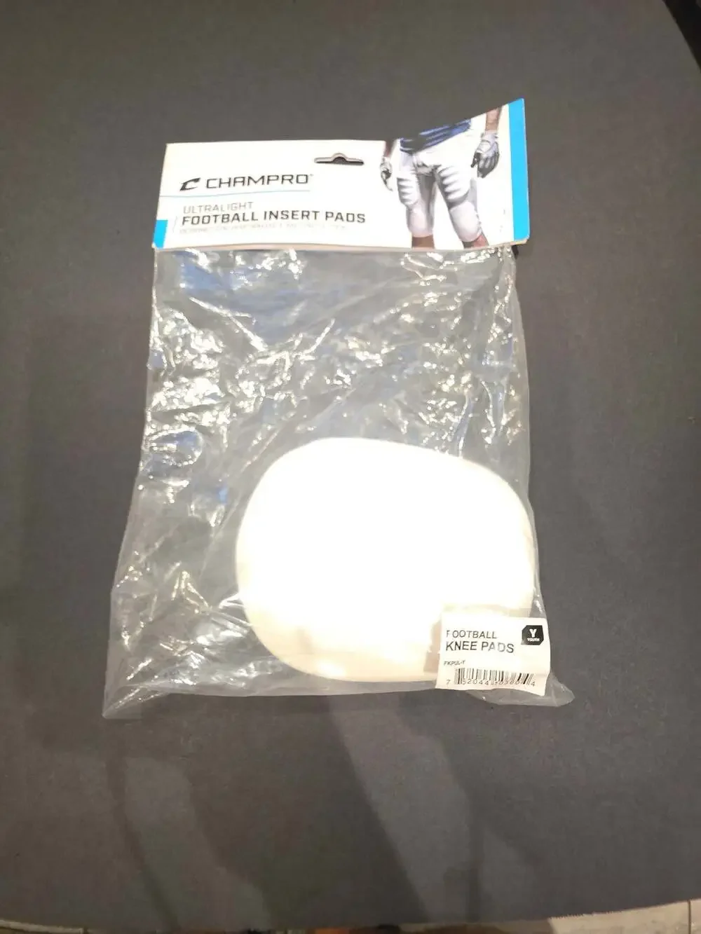 Champro Ultralight Football Insert Pads Knee Pads Youth FKPUL-Y